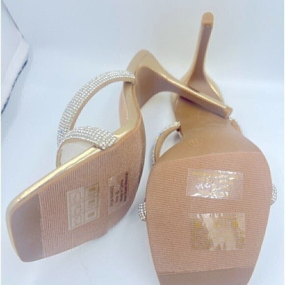 JOURNEE COLLECTION Women's shoes Reena Slide Dress Sandals, heels size 8… - Picture 7 of 9